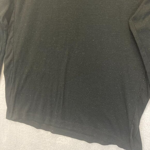 Skyr 1/4 Zip Long Sleeve Shirt Womens Medium M Black Base Layer Winter Skiing - Picture 10 of 12